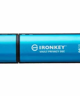 Kingston Pendrive 64GB IronKey Vault Privacy 50C AES-256 FIPS-197