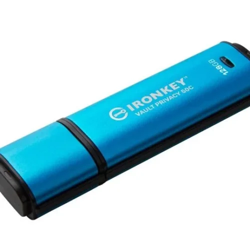 Kingston Pendrive 128GB IronKey Vault Privacy 50C AES-256 FIPS-197