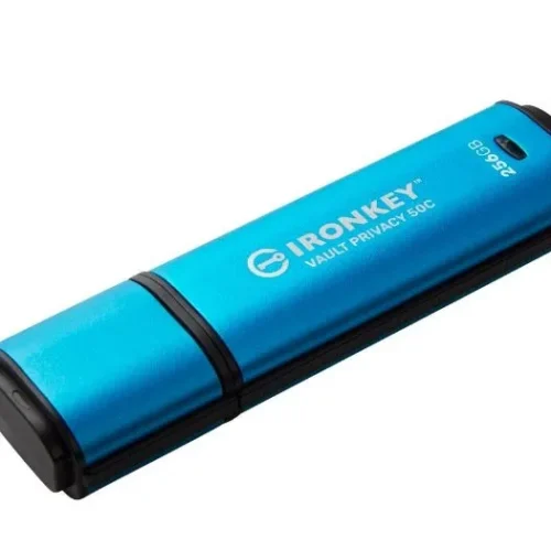 Kingston Pendrive 256GB IronKey Vault Privacy 50C AES-256 FIPS-197