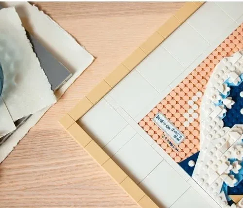 Alternative view of LEGO Klocki Art 31208 Hokusai Wielka fala