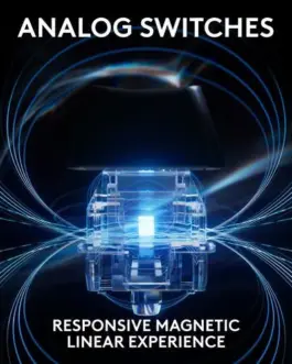 Alternative view of Геймърска механична клавиатура Logitech G Pro X RAPID TKL, Magnetic Analog Switch, Черен