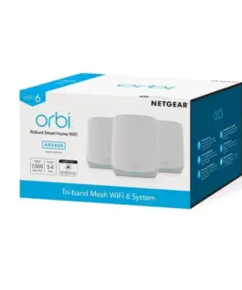 Alternative view of Netgear System Wifi 6 Orbi RBK763S AX5400 3-pack