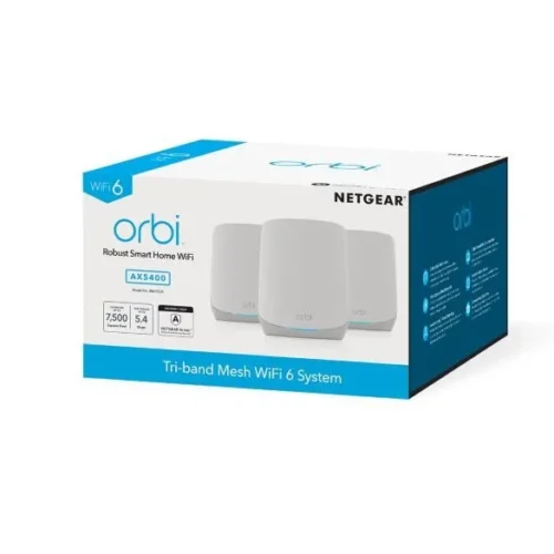 Alternative view of Netgear System Wifi 6 Orbi RBK763S AX5400 3-pack