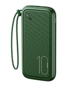 USAMS външна батерия PB56 10000mAh 2xUSB зелен