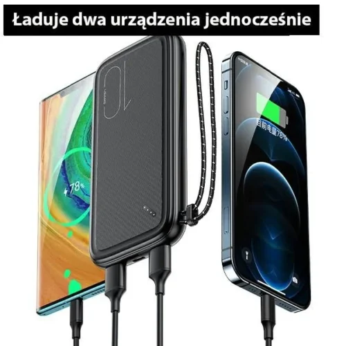 USAMS външна батерия PB56 10000mAh 2xUSB зелен