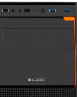 Alternative view of Logic Concept Компютър case J23 midi tower ATX USB 3.0 x 2 черен