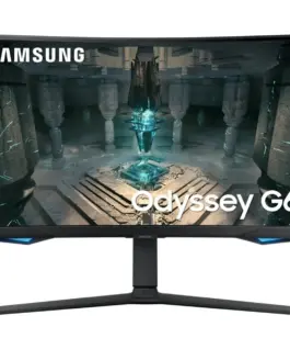 Samsung Monitor 27 inches LS27BG650EUXEN VA 2560x1440 16:9 2xHDMI/1xDP/LAN(RJ45)/2xUSB3.0 1ms(GTG) WiFi/BT speakers curved HAS+PIV 240Hz SMART Gaming