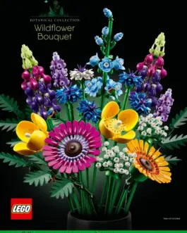 Alternative view of LEGO LEGO Icons Wildflower Bouquet (10313)
