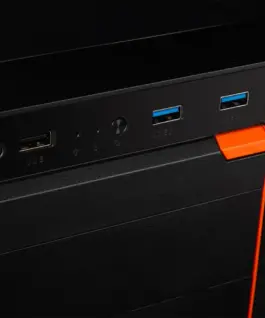 Logic Concept Компютър case J23 midi tower ATX USB 3.0 x 2 черен