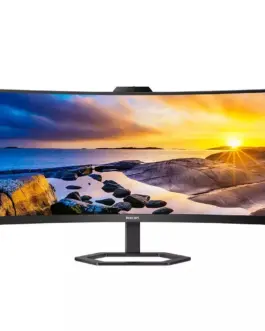 Philips Monitor 34 inches 34E1C5600HE VA HDMI DP USB-C HAS Camera Speakers