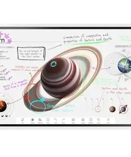 Samsung Professional монитор WM65B 65 inch Flip PRO Touch 350(cd/m2) 3840x2160 (UHD) Flip App USB-C Wi-Fi/BT 3 years On-Site