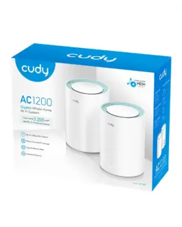 Alternative view of Cudy System WiFi Mesh M1300 (2-Pack) AC1200