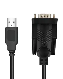 Alternative view of LogiLink USB адаптер to DB9 port, черен, 1.5m