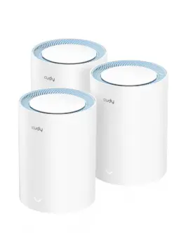Cudy System WiFi Mesh M1200 (3-Pack) AC1200