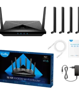 Cudy Router P5_EU Mesh Gigab AX3000 5G Dual SIM