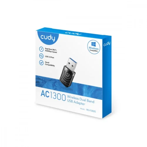 Cudy Network адаптер WU1300S USB 3.0 AC1300
