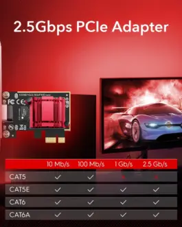 Alternative view of Cudy Network адаптер PE25 2.5 Gb PCI-E