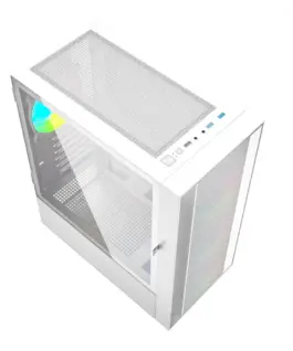 Alternative view of Gembird Компютър Case Midi Tower Fornax 4000 ARGB бял