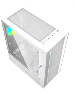 Alternative view of Gembird Компютър Case Midi Tower Fornax 4000 ARGB бял