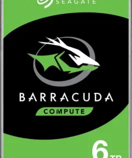 Seagate HDD BarraCuda 6TB 3.5 inches 256MB ST6000DM003