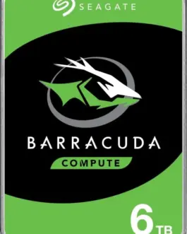 Seagate HDD BarraCuda 6TB 3.5 inches 256MB ST6000DM003