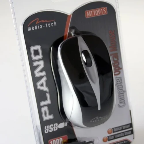 Media-Tech Optical Mouse MT1091S PLANO 800 dpi