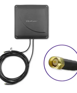 Alternative view of Qoltec Antenna 4G LTE DUAL MIMO booster, 35dBi, 50W