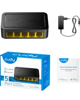 Alternative view of Cudy Switch FS105D 5xFE