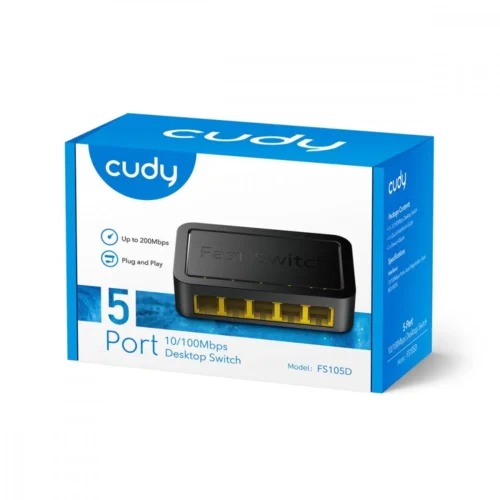 Cudy Switch FS105D 5xFE