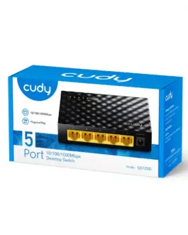 Alternative view of Cudy Switch GS105D 5xGE