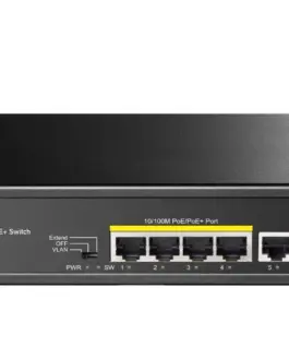 Cudy Switch FS1006P 6xFE (4xPoE+) 65W