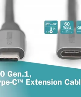 Digitus удължителен кабел DB-300230-010-S