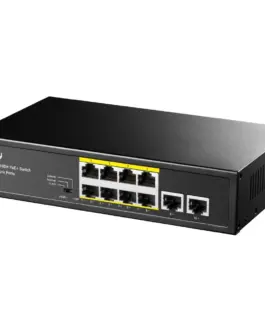 Alternative view of Cudy Switch FS1010P 8xFE PoE+ 120W