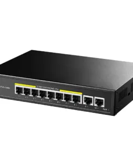 Alternative view of Cudy Switch GS1010PE 8 xGE PoE+ 120W 2xGb Uplink