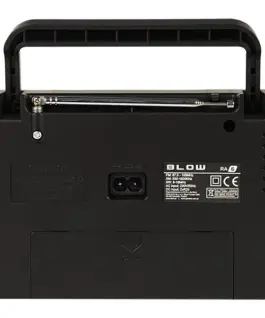 Alternative view of BLOW Portable analog radio AM/FM RA6
