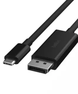 Belkin USB C to DisplayPort 1. 4 2m 8K 60Hz 4K 144Hz