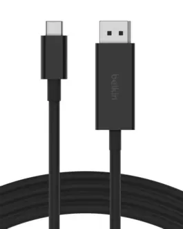 Belkin USB C to DisplayPort 1. 4 2m 8K 60Hz 4K 144Hz