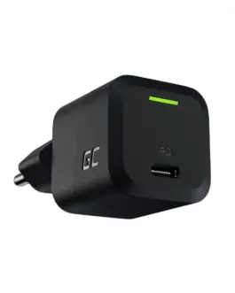 Green Cell зарядно PowerGaN 33W PD 3.0 QC 3.0 USB-C черен
