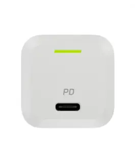Alternative view of Green Cell зарядно PowerGaN 33W PD 3.0 QC 3.0 USB-C бял