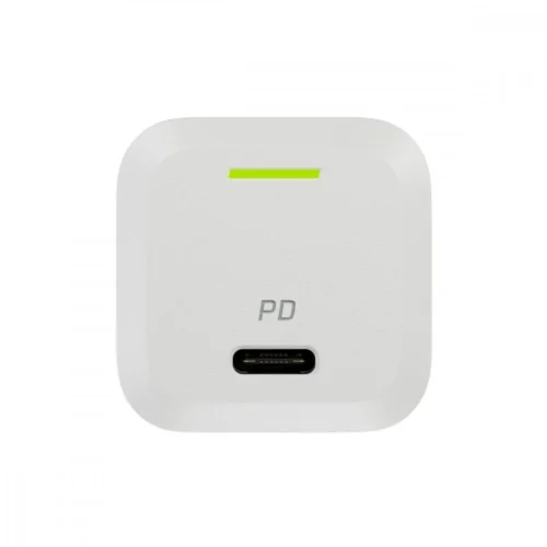 Alternative view of Green Cell зарядно PowerGaN 33W PD 3.0 QC 3.0 USB-C бял