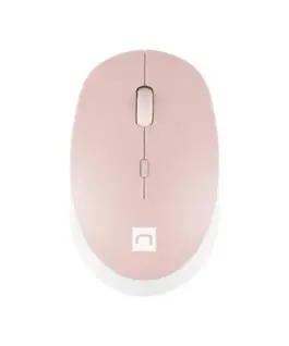 Alternative view of Natec Wireless мишка Harrier 2 бял-розов