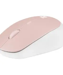 Natec Wireless мишка Harrier 2 бял-розов