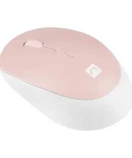 Natec Wireless мишка Harrier 2 бял-розов