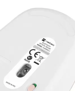 Natec Wireless мишка Harrier 2 бял-розов