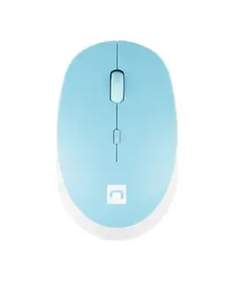 Natec Wireless мишка Harrier 2 бял-blue