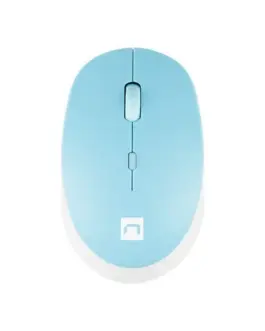 Natec Wireless мишка Harrier 2 бял-blue