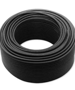 Qoltec Potovoltaic solar кабел 6mm2 100m черен