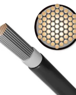 Alternative view of Qoltec Potovoltaic solar кабел 6mm2, 100m, черен