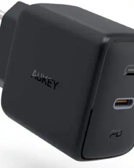 AUKEY зарядно PA-B2 Omnia GaN 1xUSB-C 61W Power Delivery 3.0 3A черен