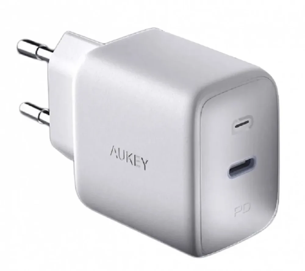 AUKEY зарядно PA-B2 Omnia GaN 1xUSB-C 61W Power Delivery 3.0 3A бял